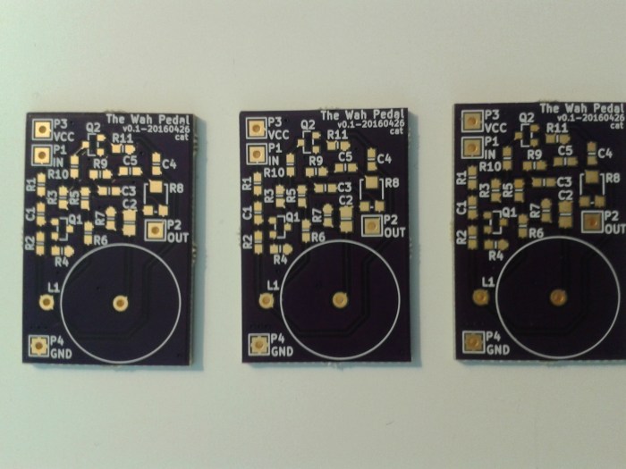 Multiple PCBs